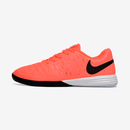 Chuteira Futsal Nike Lunar Gato IC - Rosa e Preta com design vibrante e tecnologia Lunarlon.