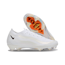 Chuteira Nike Air Zoom Mercurial FG Airmax 95 Branca com design branco e sola colorida
