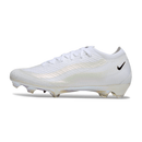 Chuteira Nike Air Zoom Mercurial FG Airmax 95 Branca vista lateral em fundo branco