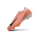 Chuteira Nike Air Zoom Mercurial FG Vapor 16 Laranja em destaque, mostrando seu design vibrante e tecnologias avançadas.