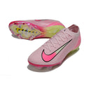 Chuteira Nike Air Zoom Mercurial FG Vapor 16 Rosa em destaque, ideal para performance e conforto em campo.