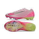 Chuteira Nike Air Zoom Mercurial FG Vapor 16 Rosa, design inovador para velocidade e controle em campo.
