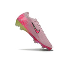 Chuteira Nike Air Zoom Mercurial FG Vapor 16 Rosa em destaque, ideal para velocidade e controle em campo.