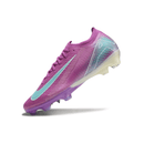 Chuteira Nike Air Zoom Mercurial FG Vapor 16 Roxa vista lateral em roxo vibrante para desempenho e velocidade.