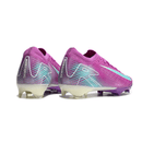 Chuteira Nike Air Zoom Mercurial FG Vapor 16 Roxa com design aerodinâmico em roxo vibrante.