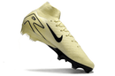 Chuteira Nike Air Zoom Mercurial Superfly 10 Edição Especial Elite FG em cor amarelo com detalhes pretos.