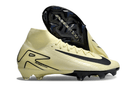 Chuteira Nike Air Zoom Mercurial Superfly 10 Edição Especial Elite FG em amarelo com detalhes pretos.