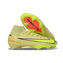 Chuteira Nike Air Zoom Mercurial Superfly 10 Elite FG "Mad Voltage" em amarelo e neon