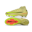 Chuteira Nike Air Zoom Mercurial Superfly 10 Elite FG "Mad Voltage" com design vibrante e tecnologia avançada.