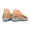 Chuteira Nike Air Zoom Mercurial Superfly 10 Elite FG Ed. Mbappé em destaque, mostrando o design e tecnologia.