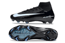 Chuteira Nike Air Zoom Mercurial Superfly 10 Elite FG Preta - Pack Shadow com design moderno e sola para gramados
