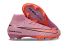 Chuteira Nike Air Zoom Mercurial Superfly 10 Elite FG - Rosa - Pack Scary Good em rosa vibrante e design inovador.