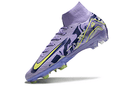 Chuteira Nike Air Zoom Mercurial Superfly 10 Elite FG - Roxa - Pack United com design moderno e tecnologia avançada.