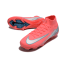 Chuteira Nike Air Zoom Mercurial Superfly 10 Elite FG Vermelha em destaque, mostra lateral e sola.