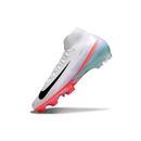 Chuteira Nike Air Zoom Mercurial Superfly 10 Elite FG Ed. "Sam Kerr" com design aerodinâmico e cores vibrantes.