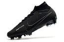Chuteira Nike Air Zoom Mercurial Superfly 9 Elite FG em fundo branco, destacando o design e tecnologia Air Zoom.
