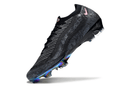 Chuteira Nike AIR Zoom Mercurial Vapor 16 Elite AIR MAX 95 FG - Preta, vista lateral que destaca a tecnologia de desempenho e design.