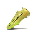 Chuteira Nike Air Zoom Mercurial Vapor 16 Mad Voltage Pack em amarelo e verde, ideal para desempenho em campo.