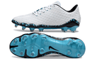 Chuteira Nike Hypervenom RGN Transform Hydra FG - Azul com design moderno e sola FG para melhor tração em campos naturais.