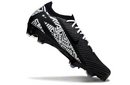 Chuteira Nike Mercurial Air Zoom Vapor 16 Elite FG Preta e Branca "A:AA" com design moderno e tecnológico, ideal para desempenho em campo.