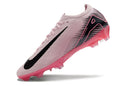 Chuteira Nike Mercurial Air Zoom Vapor 16 Elite FG Rosa e Preto com design técnico e moderno.