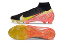 Chuteira Nike Mercurial Superfly 10 Elite "Vini jr" FG - Preta, com design inovador e sola FG para aderência em campo.
