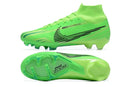 Chuteira Nike Mercurial superfly 9 Air Zoom Ultra FG Verde, destaque em performance e design inovador.