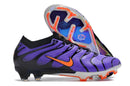Chuteira Nike Mercurial Vapor 15 Air TN FG Roxa, Preto e Laranja com design inovador e tecnologia de ponta.