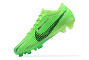 Chuteira Nike Mercurial Vapor 15 Air Zoom FG Verde "SPEED 8" em fundo branco
