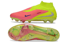 Chuteira Nike Phantom 6 Elite DF FG Rosa e Amarela