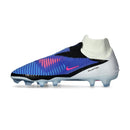 Chuteira Nike Phantom 6 Elite FG Azul Attack Pack com design vibrante e tecnologia avançada.