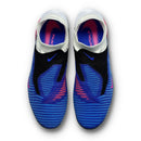 Chuteira Nike Phantom 6 Elite FG Azul Attack Pack vista superior com design moderno e tecnologia de desempenho.