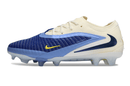 Chuteira Nike Phantom 6 Elite FG Azul e Branca "Fear Nothing"