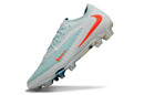 Chuteira Nike Phantom 6 Elite FG - Branco, azul e laranja
