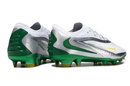 Chuteira Nike Phantom 6 Elite FG - Cinza, Prata e Verde