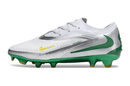 Chuteira Nike Phantom 6 Elite FG - Cinza, Prata e Verde