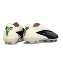 Chuteira Nike Phantom 6 Elite FG "Mamba Mentality" vista traseira, design inovador em preto e verde.
