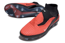 Chuteira Nike Phantom 6 Elite FG - Preta e Vermelha