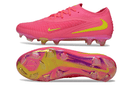Chuteira Nike Phantom 6 Elite FG - Rosa e Verde lateral