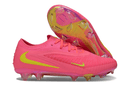 Chuteira Nike Phantom 6 Elite FG - Rosa e Verde solado