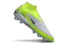 Chuteira Nike Phantom 6 Elite FG - Verde e  Branca
