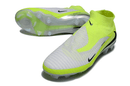 Chuteira Nike Phantom 6 Elite FG - Verde e  Branca