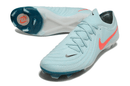 Chuteira Nike Phantom GX II FG - Branca e Azul claro -  Pack Mad Energy