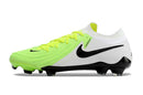 Chuteira Nike Phantom GX II FG Branca, Preta e Verde