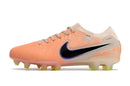 Chuteira Nike Tiempo Legend 10 FG - Laranja "United Pack" com design vibrante e tecnologia de ponta.