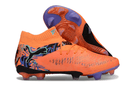 Chuteira Puma Future 8 FG - Laranjada e Roxo com design moderno e sola FG para futebol