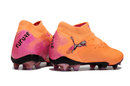 Chuteira Puma Future 8 FG - Laranjada e Rosa com design moderno e aderência superior