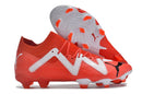 Chuteira Puma Future Ultimate FG Vermelha e Branca
