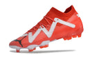 Chuteira Puma Future Ultimate FG Vermelha e Branca