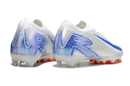 Chuteira Nike Mercurial Air Zoom Vapor 16 Elite AG Branca e Azul